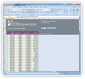 Easy Export to Excel
